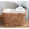 Vintiquewise Large Multipurpose Handwoven Water Hyacinth Wicker Basket, Ideal for Organizing and Storing QI003365.L - alternate 4